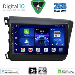 Digital IQ BXC 31904D_CPAA Ηχοσύστημα Αυτοκινήτου με Οθόνη Αφής USB & GPS
