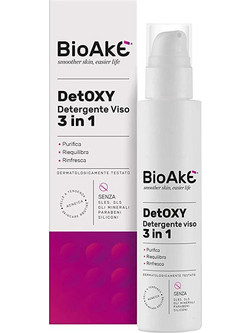 Bioake Detoxy 3 In 1 Facial Cleanser Αφρός Καθαρισμού Προσώπου για Ακμή 150ml