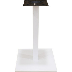 FLAT PROMO ΛΕΥΚΗ 45Χ45Χ72εκ.(Π/Ρ)ΒΑΣΗ ΜΕΤΑΛΛΙΚΗ ΜΕ ΡΕΓ/ΡΟΥΣ