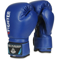 6oz Boxing Gloves for Kids 4Fighter Blue