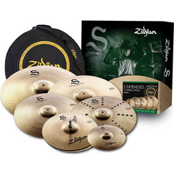 Zildjian Σειρά S Σετ πιατινίων Extended (20''R - 18''R - 16'' CR - 16'' TCR - 14'' HH - 10'' SP) ME ΘΗΚΗ