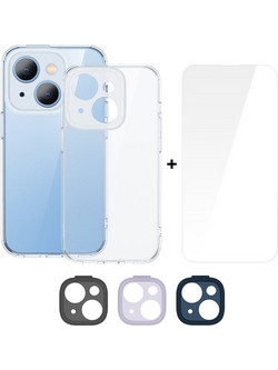 Baseus Illusion Back Cover Transparent (iPhone 14 Plus)
