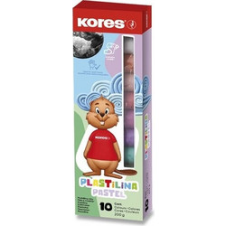 Kores - Pastel Modeling Clay - 10 Colors (734016)