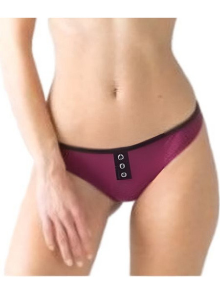 Γυναικείο Μαγιό Malibu Sporty Slip Μπορντό