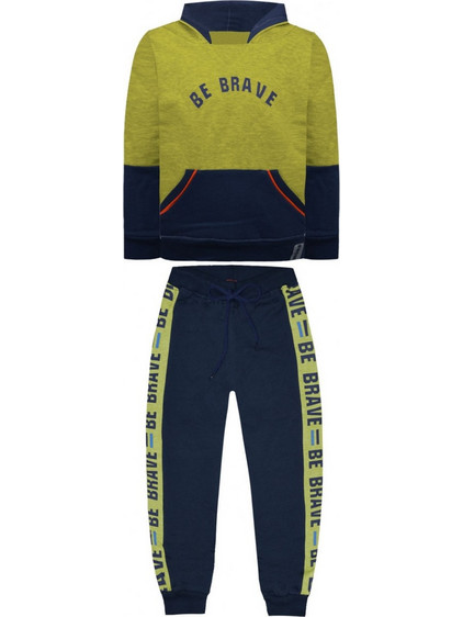 Energiers Παιδικό Σετ Φόρμας Navy Μπλε Lime 12-122140-0