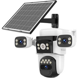 Vstarcam Smart ηλιακή κάμερα Triple lens, 2MP, WiFi, SD, PTZ, IP66 - (CB621SR)