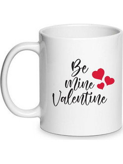 Κούπα Αγάπης Be Mine Valentine LOVE116-Λευκό