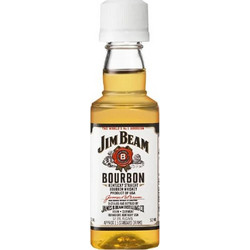 Jim Beam White Label Ουίσκι Bourbon 40% 50ml