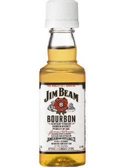 Jim Beam White Label Ουίσκι Bourbon 40% 50ml
