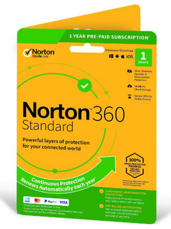 Norton NortonLifeLock 360 Standard (1 Year)