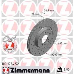 Zimmermann Δισκόπλακα - 100.1234.52