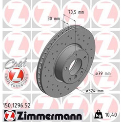 Zimmermann Δισκόπλακα - 150.1296.52