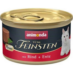 Animonda Vom Feinsten Adult Mousse with Beef & Duck 85gr