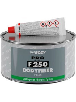 HB BODY F250 Bodyfiber Πολυεστερικός Σιδηρόστοκος 2Κ με Ίνες Υάλου - 1,5 kg