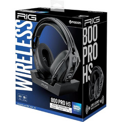 Nacon RIG 800HS Pro Ασύρματο Gaming Headset Over Ear Black