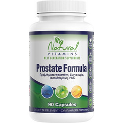 Natural Vitamins Prostate Formula 90 Κάψουλες