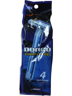 Dorco TG-801 Ξυραφάκι μιας Χρήσης με 2 Λεπίδες & Λιπαντική Ταινία 4τμχ