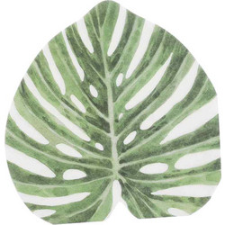 Beauty Home 20 Χαρτοπετσέτες σχέδιο Monstera 31,5x32cm
