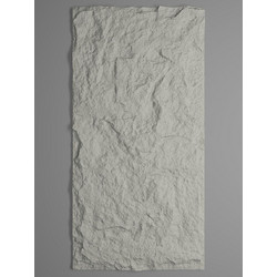 Supergreens Τεχνητός Τοίχος PU Stone Obsidian Γκρί 120x60x3 εκ