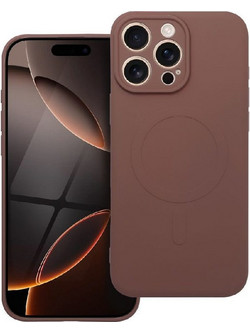 ΘΗΚΗ ΣΙΛΙΚΟΝΗΣ MAG ΓΙΑ IPHONE 16 PRO - ΚΑΦΕ