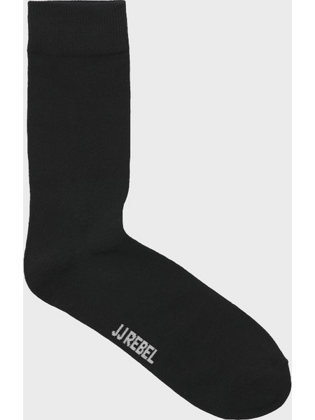 JJ REBEL JREBREBEL LOGO SOCKS 5 PACK NOOS 12272617-BlackW.BLACK Black