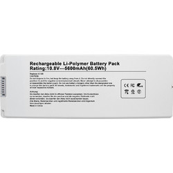 Συμβατή Μπαταρία A1185 Για Apple Macbook 13" (2008) A1181 5600mAh
