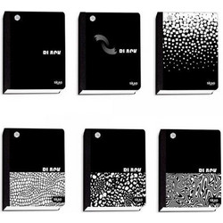 SKAG ΑΚΑΔΗΜΑΙΚΟ ΗΜΕΡΟΛΟΓΙΟ 2025-2026 FLEXBOOK BLACK AND WHITE 14Χ21 ΣΕ ΔΙΑΦΟΡΑ ΣΧΕΔΙΑ