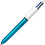 BIC 4 Colours Shine Blue Στυλό Διαρκείας 1mm Πολύχρωμο 949896