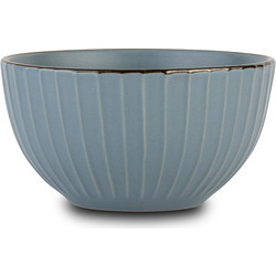 NAVA Μπολ δημητριακών stoneware Penelope μπλε 14cm
