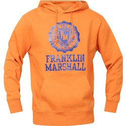 Franklin & Marshall Ανδρικό Φούτερ με Κουκούλα & Τσέπες Πορτοκαλί JM5018.000.2004P01-609