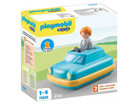 Playmobil 1-2-3 Συγκρουόμενο Αυτοκινητάκι για 1-4 Ετών 71323