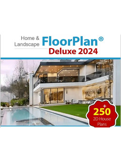 FloorPlan 2024 Deluxe Lifetime License - Ηλεκτρονική άδεια