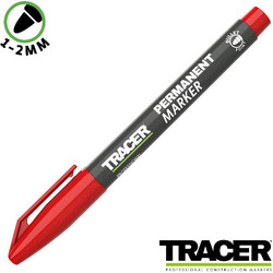 Tracer APM3 Μαρκαδόρος ανεξίτηλος κόκκινος