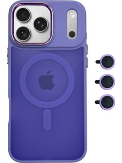 Θήκη MagSafe Magnetic για Apple iPhone 17 Pro Max - Βιολετί