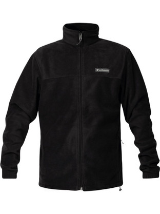 Columbia Steens Mountain 2.0 Collegiate Ανδρική Ζακέτα Fleece με Φερμουάρ Μαύρη WM3220-010