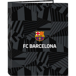 Safta: F.C.Barcelona - Folio Cardboard 4 Rings Binder Black (512426067)