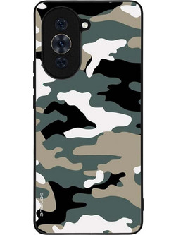 Sonique Θήκη Camouflage Army Series για Huawei Nova 10 Pro Χακί
