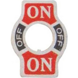 ΠΙΝΑΚΙΔΑ ΕΝΔΕΙΞΗΣ ΔΙΑΚΟΠΤΗ TOGGLE ON-OFF-ON LZ (ΣΕΤ ΜΕ 10)