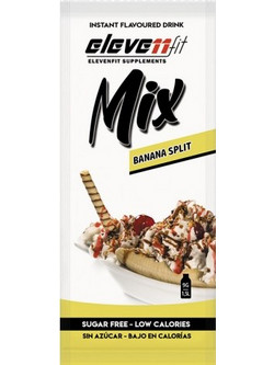 Banana Split Mix ElevenFit για 1.5L (σακουλάκι 9γρ) - Eleven Fit