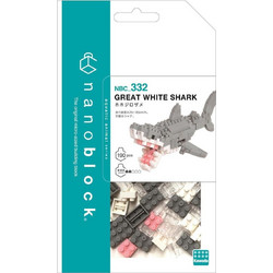 Bandai Nanoblock : Animal - White Shark Building Block Figure (NBC332)
