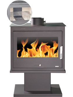 Syrios Knossos AS-SY-15NB Ατσάλινη Ξυλόσομπα 18.2kW