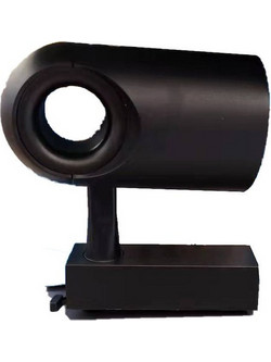 Rixme CY19964-67 Μονό Σποτ με Ενσωματωμένο LED σε Μαύρο Χρώμα