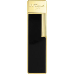 S.T. Dupont Twiggy Αναπτήρας με μαύρη λάκα και χρυσό 030002-030112