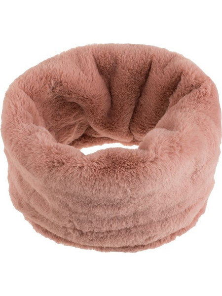 Λαιμός Γυναικείος Fleece Pink Nude με Κορδόνι