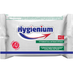 Hygienium Αντισηπτικά Μαντηλάκια Χεριών 72τμχ