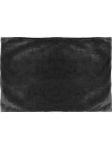 Θήκη Μαξιλαριού Ύπνου Βελουτέ Μαύρη 50x70cm