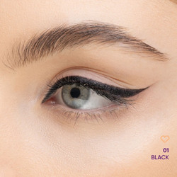 Nejha Partners in Eye 01 Black Μολύβι Ματιών Αδιάβροχο