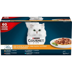 Purina Gourmet Perle Mini Fillets in Gravy 60x85gr