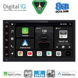 Digital IQ BXK 869_CPAA Ηχοσύστημα Αυτοκινήτου με Οθόνη Αφής 2DIN GPS