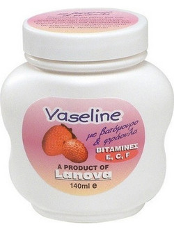 Lanova Strawberry Vaseline Ενυδατική Βαζελίνη Σώματος 140ml
